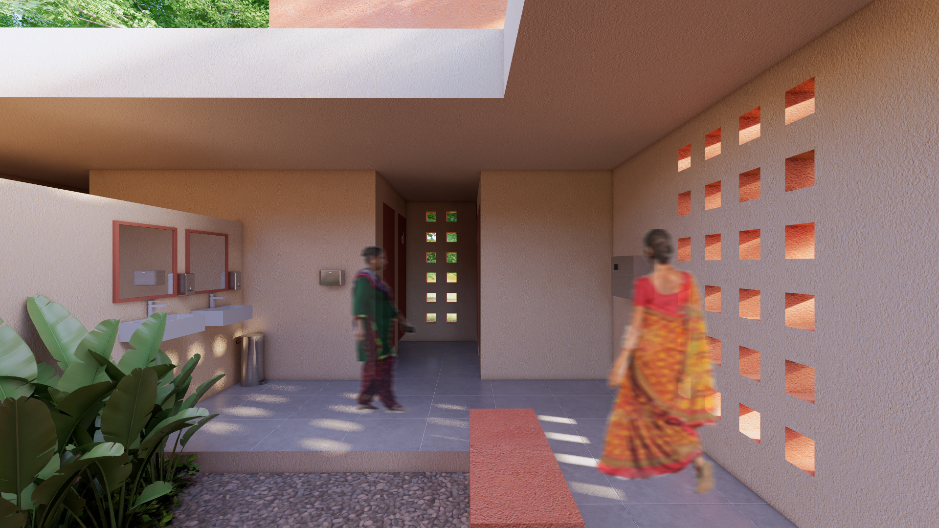 Aspirational community toilet at Rani Chua (Near Kund), Bundu | WASH ...